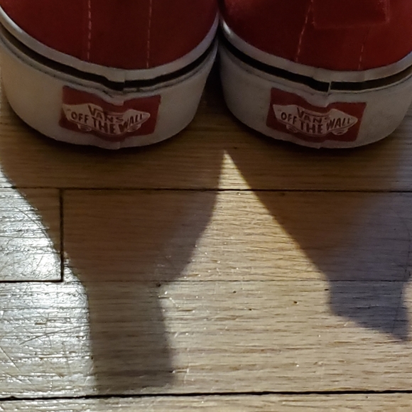Red Vans - Picture 3 of 5